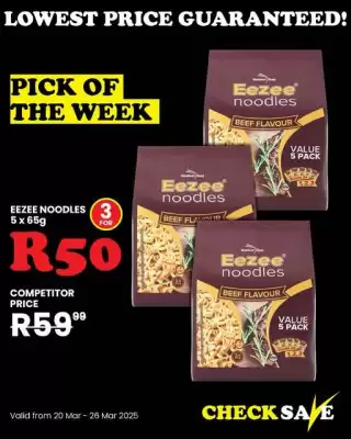 Check Save catalogue (valid until 26-04)
