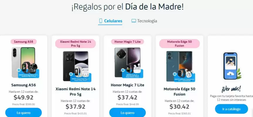 Catálogo Movistar (válido hasta 30-04)