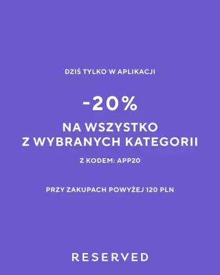 Reserved gazetka (ważność do 29-04)