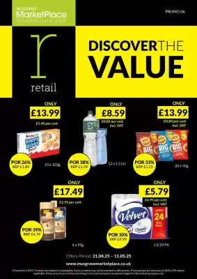 Musgrave MarketPlace leaflet (valid until 11-05)