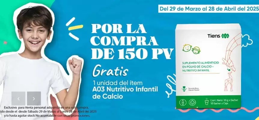 Catálogo Tiens (válido hasta 28-04)