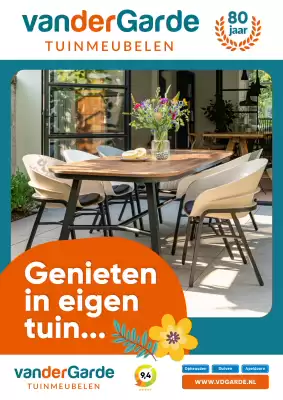 Van der Garde tuinmeubelen folder (geldig t/m 3-05)