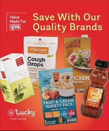 Lucky Supermarkets Weekly Ad Page 1