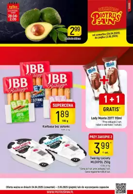 Delikatesy Piotruś Pan gazetka (ważność do 2-05)
