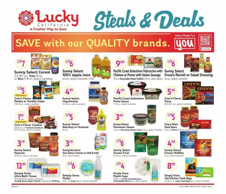 Lucky Supermarkets Weekly Ad (valid until 13-05)