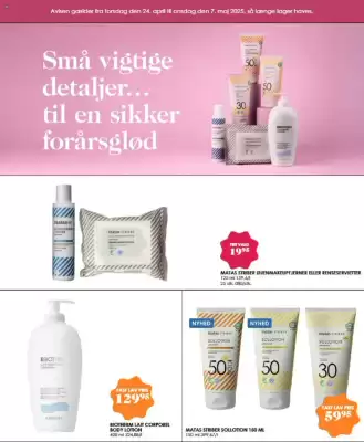 Matas tilbudsavis (gælder indtil 7-05)