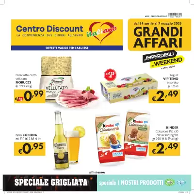 Volantino Centro Discount (valido fino al 7-05)