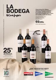Folleto Supercor | Especial vinos Página 1