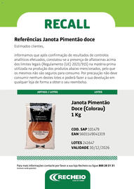 Folheto Recheio Página 1