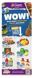 Giant Food Weekly Ad week 17 Page 1