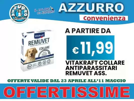Volantino Azzurro Convenienza (valido fino al 11-05)