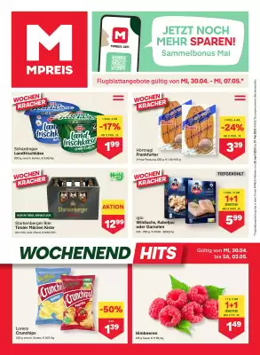 MPreis Flugblatt (gültig bis 7-05)