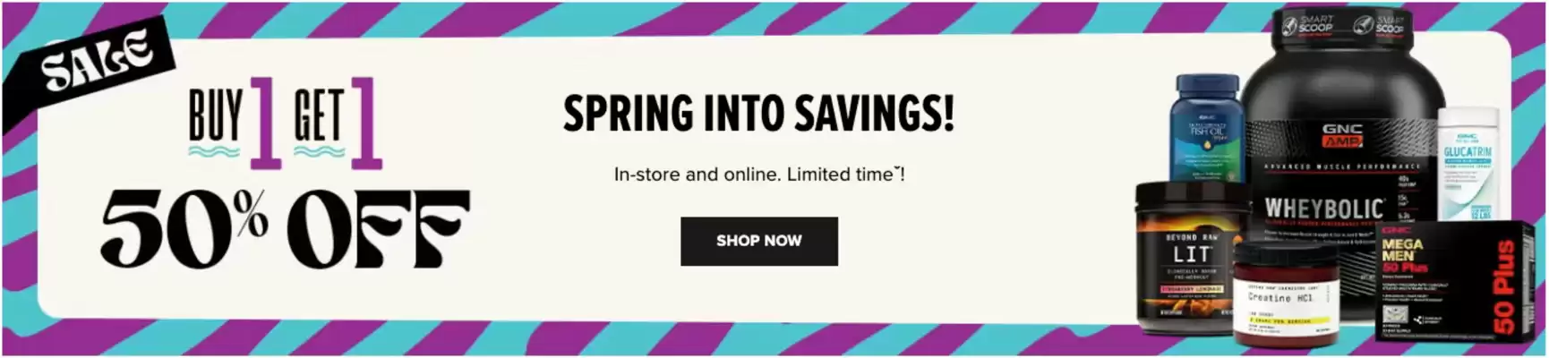 GNC Weekly Ad (valid until 30-04)