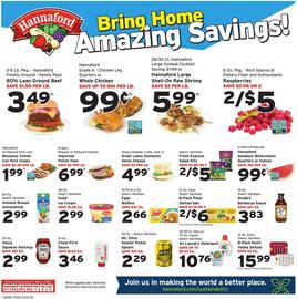 Hannaford Weekly Ad week 18 Page 1