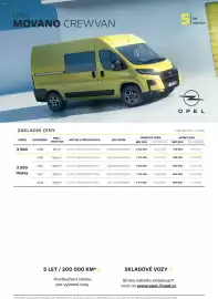 Opel leták | Movano Crewan Strana 1
