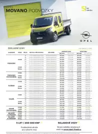 Opel leták | Movano Podvozky Strana 1