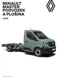 Renault leták | Master podvozek Strana 1