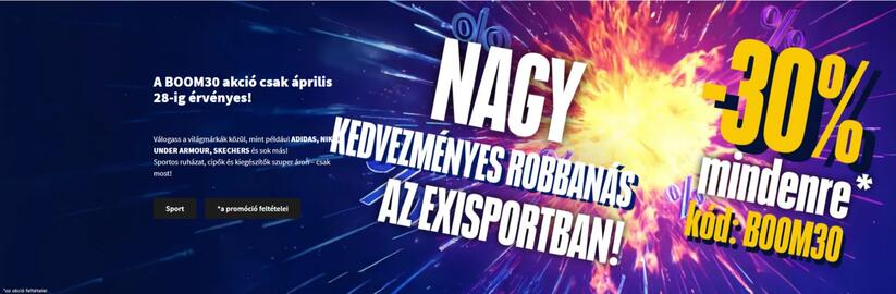 Exisport akciós újság Oldal 1