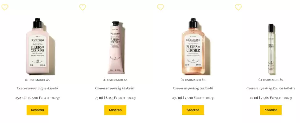 L'Occitane akciós újság (érvényes eddig: 18-05)