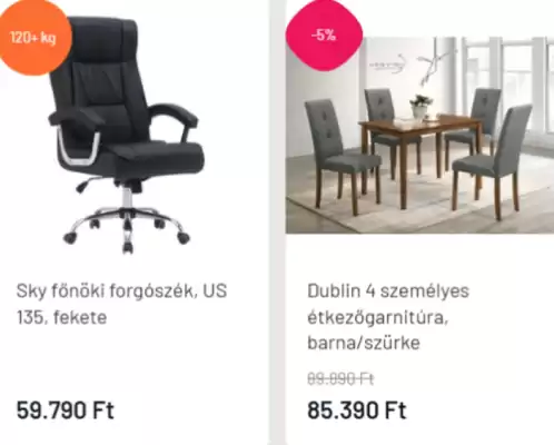 Bútorok Webshop akciós újság (érvényes eddig: 6-05)