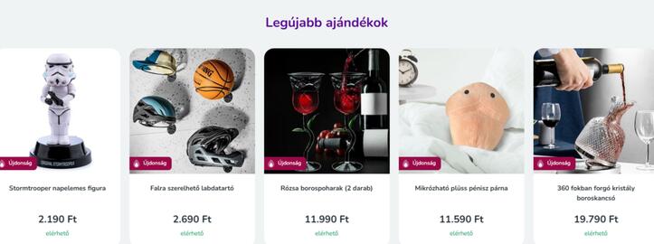Eredeti Ajándékok akciós újság Oldal 1
