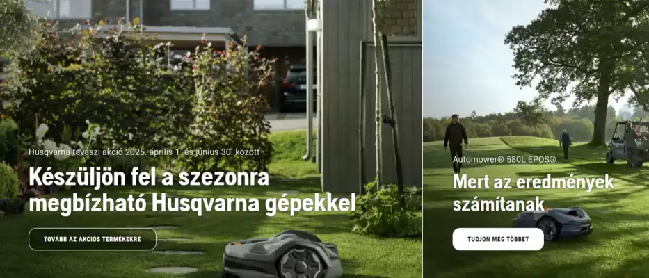 Husqvama akciós újság (érvényes eddig: 30-06)