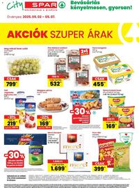 Spar akciós újság hét 18 Oldal 1