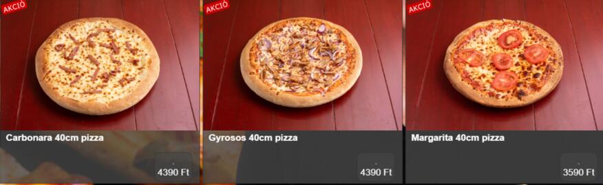 Pizza King akciós újság Oldal 1