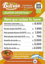 Catálogo Beltrán Supermercados Página 1