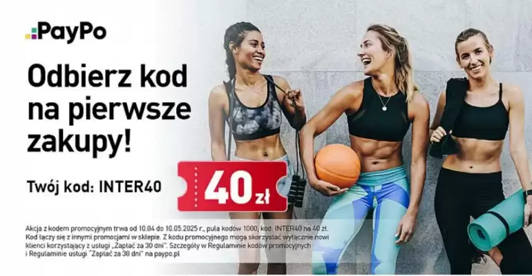 Intersport gazetka (ważność do 10-05)