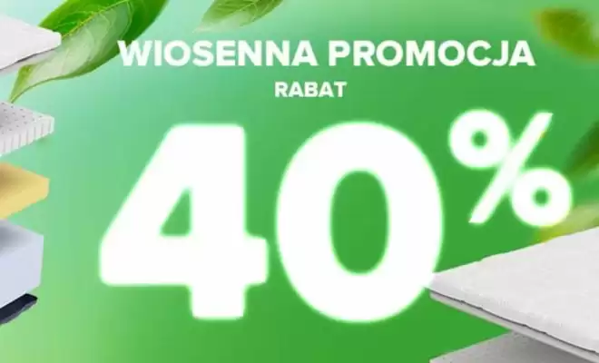Materace dla Ciebie gazetka (ważność do 30-04)
