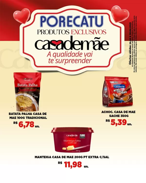 Catálogo Supermercado Porecatu (válido até 30-04)
