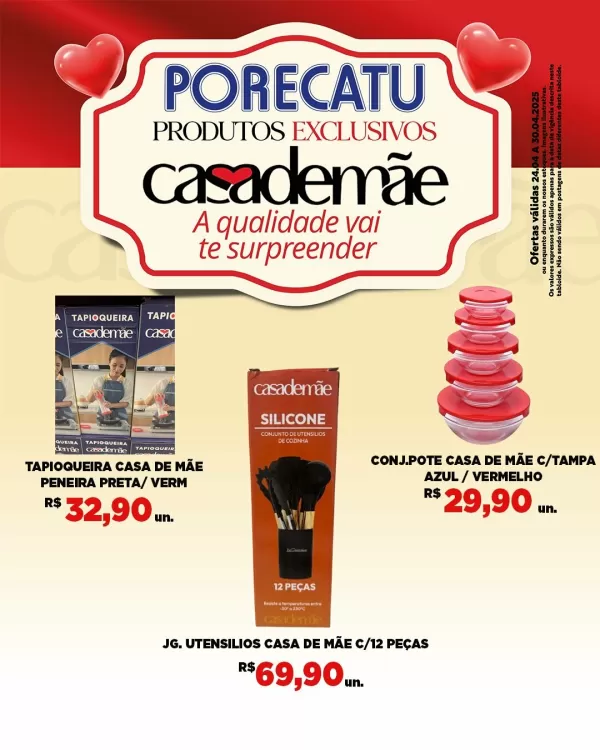 Catálogo Supermercado Porecatu (válido até 30-04)