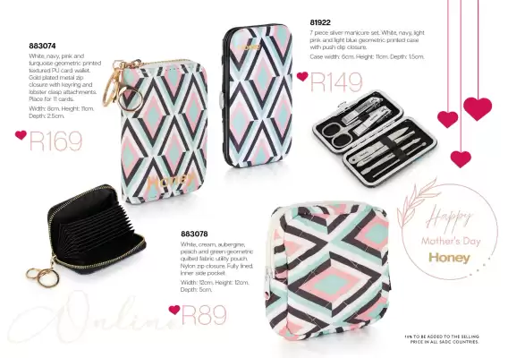 Honey Fashion Accessories catalogue (valid until 26-04)