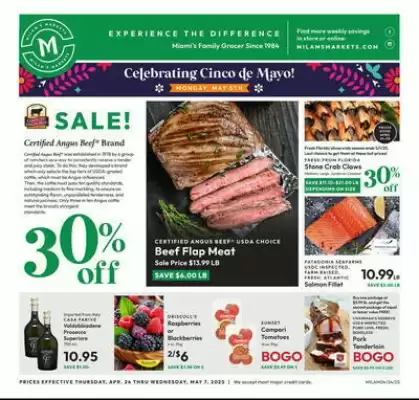 Milam's Market Weekly Ad (valid until 7-05)