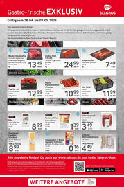 Selgros Prospekt woche 18 Seite 1