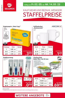 Selgros Prospekt (gültig bis 14-05)