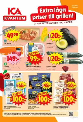 ICA Kvantum reklamblad (giltig till och med 4-05)