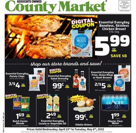 County Market Weekly Ad Page 1