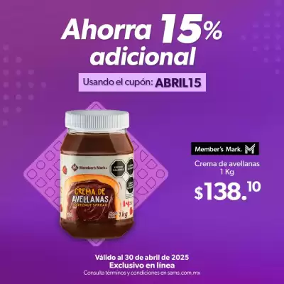 Catálogo Sam's Club (válido hasta 30-04)