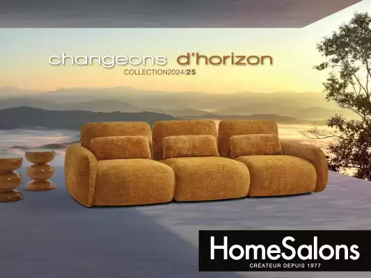 Catalogue Home Salons (valable jusqu'au 30-09)