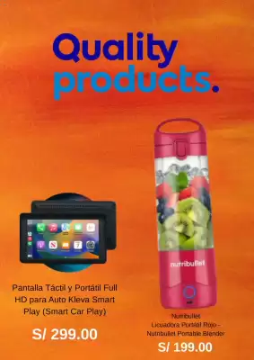 Catálogo Quality Products (válido hasta 28-05)