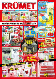 Krümet Sonderposten Prospekt woche 19 Seite 1