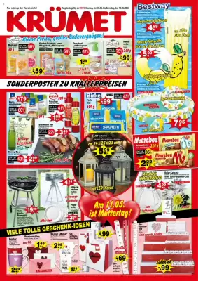Krümet Sonderposten Prospekt (gültig bis 10-05)