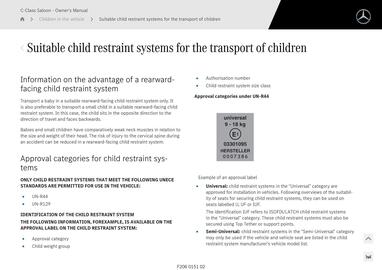 Mercedes-Benz catalogue Page 164
