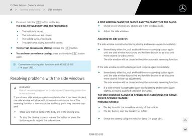 Mercedes-Benz catalogue Page 210