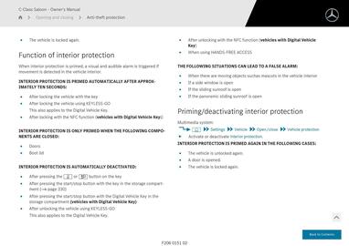 Mercedes-Benz catalogue Page 221
