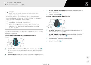 Mercedes-Benz catalogue Page 234