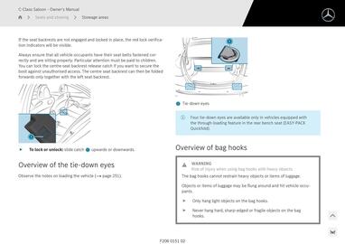 Mercedes-Benz catalogue Page 262