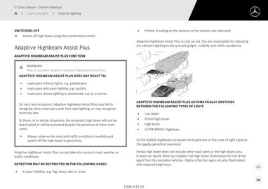 Mercedes-Benz catalogue Page 291
